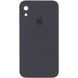 Чохол Silicone Case Square Full Camera Protective (AA) для Apple iPhone XR (6.1") Сірий / Dark Gray 215603 фото 1