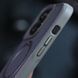 TPU+PC чохол Metal Buttons with MagSafe Carbon Ring для Apple iPhone 15 Pro Max (6.7") Сірий 321368 фото 4