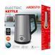 Електрочайник Ardesto Steel Collection 1.7л, Strix, LED дисплей, подвійні стінки, сріблястий (EKL-X52E) 368378 фото 15