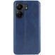Шкіряний чохол книжка GETMAN Cubic (PU) для Xiaomi Redmi 13C / Poco C65 Синій 284419 фото 5