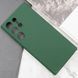 Чохол Silicone Cover Lakshmi Full Camera (AAA) для Samsung Galaxy S24 Ultra Зелений / Cyprus Green 286928 фото 5