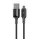 Кабель Proove Flex Metal Micro USB 2.4A (1m) (CCFM20001301) Black 286729 фото 1