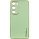 Шкіряний чохол Xshield для Samsung Galaxy S24 Зелений / Pistachio 288497 фото 1