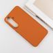 TPU чохол Bonbon Metal Style для Samsung Galaxy S24+ Помаранчевий / Papaya 284998 фото 8