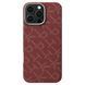 Чохол-накладка iPhone 16 Pro Max Pitaka Tactile Woven Case Monogram - Red/Gold (KI1602PTKP) 377970 фото 1