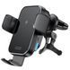 Автомобільний тримач З бездротовою зарядкою Proove Triple Clamp 15W (WHTC15010001) Black 287925 фото 1