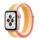 Смарт-годинник Apple Watch SE GPS + LTE 40mm Gold Aluminum Case With Maize/White Sport Loop MKQP3 241641 фото 1
