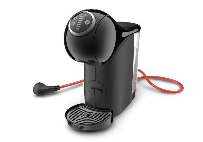 Кавоварка Krups капсульна Dolce Gusto Genio S Plus 1.2л, капсули, сенcорне керування, чорний (KP340810) 370997 фото