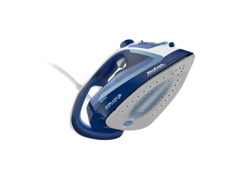 Праска Tefal Easygliss Plus, 2500Вт, 270мл, паровий удар -220гр, постійна пара - 45гр, керам. підошва, синій (FV5735E0) 375571 фото