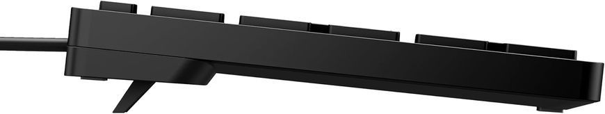 Клавіатура мембранна НР 320K, 109key, USB-A, EN/UK, чорний 380328 фото