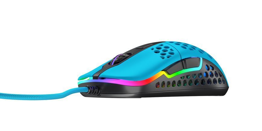 Миша Xtrfy M42, USB-A, RGB, Miami Blue (XG-M42-RGB-BLUE) 372480 фото