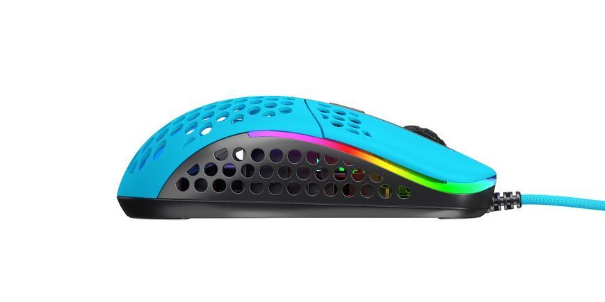 Миша Xtrfy M42, USB-A, RGB, Miami Blue (XG-M42-RGB-BLUE) 372480 фото