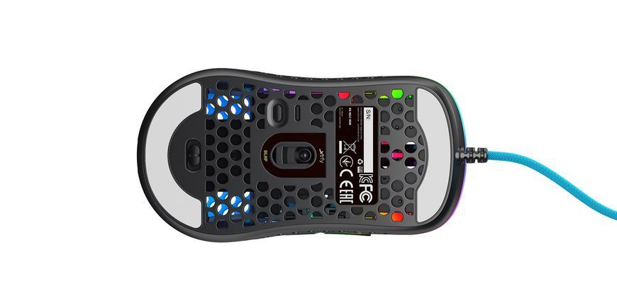 Миша Xtrfy M42, USB-A, RGB, Miami Blue (XG-M42-RGB-BLUE) 372480 фото
