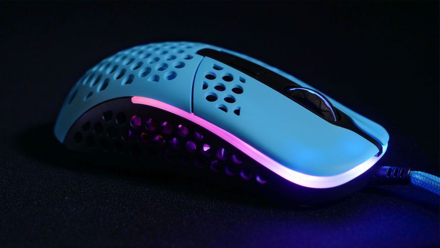 Миша Xtrfy M42, USB-A, RGB, Miami Blue (XG-M42-RGB-BLUE) 372480 фото