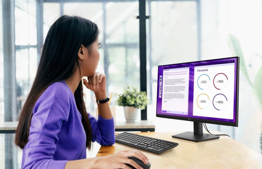 Монітор DELL 23.8" E2425HM D-Sub, HDMI, DP, IPS, 100Hz 372745 фото