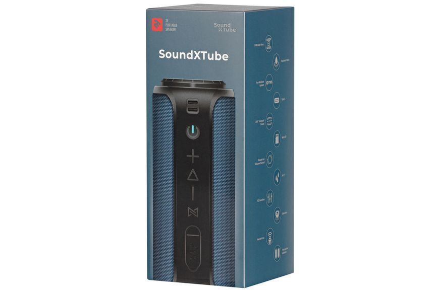 Акустична система 2E SoundXTube TWS, MP3, Wireless, Waterproof Blue (2E-BSSXTWBL) 363985 фото