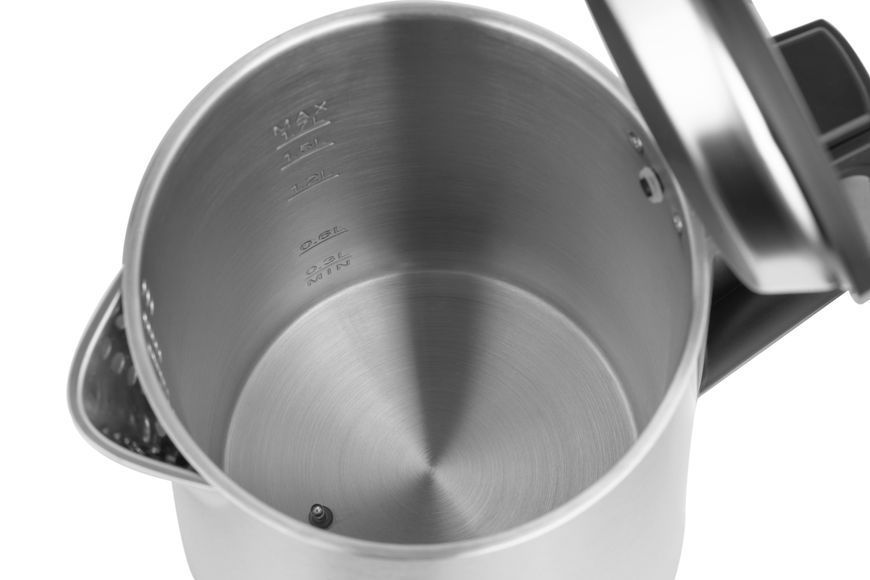 Електрочайник Ardesto Steel Collection 1.7л, Strix, LED дисплей, подвійні стінки, сріблястий (EKL-X52E) 368378 фото