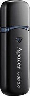 Флеш-пам'ять USB Apacer AH355 32GB Black USB3.0 (AP32GAH355B-1) 318470 фото