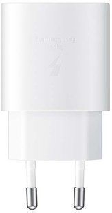 Зарядний Пристрій Samsung 25W EP-TA800NWEGRU Travel Adapter (w/o Cable) White 188971 фото