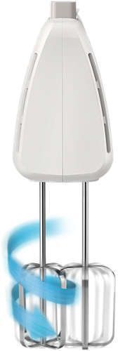 Міксер Philips ручний Daily Collection 300Вт, насадки-2, турборежим, білий (HR3705/00) 367379 фото