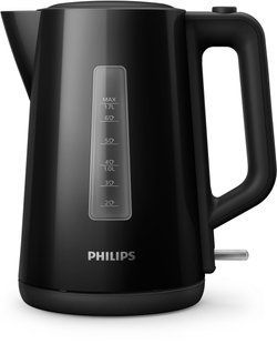 Електрочайник Philips Series 3000 1.7л, пластик, чорний (HD9318/20) 370479 фото