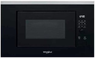 Мікрохвильова піч Whirlpool вбудована, 20л, електронне упр., 800Вт, дисплей, чорний (WMF200G) 381209 фото
