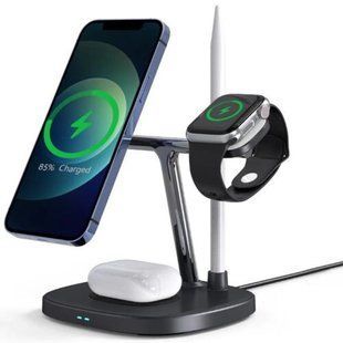 Бездротовий зарядний пристрій Choetech 4-in-1 Magnetic Wireless (T583-F) Charger 267185 фото