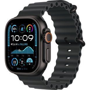 Смарт-годинник Apple Watch Ultra 2 GPS + LTE 49mm Black Titanium Case With Black Ocean Band MX4P3 320053 фото