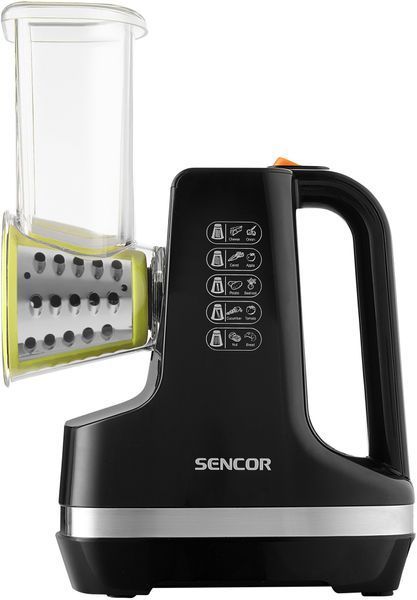 Мультирізка Sencor стаціонарна, 150Вт, 5 насадок, чорний (SSG4301BK) 382545 фото