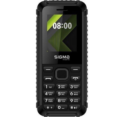 Телефон Sigma Mobile X-Style 18 Track Black 140375 фото
