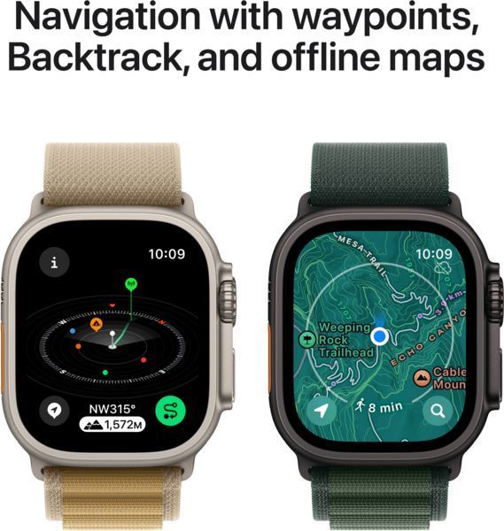 Смарт-годинник Apple Watch Ultra 2 GPS + LTE 49mm Black Titanium Case With Black Ocean Band MX4P3 320053 фото