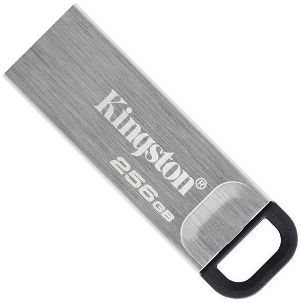 Флеш-накопичувач USB3.2 256GB Kingston DataTraveler Kyson (DTKN/256GB) Silver/Black 288189 фото