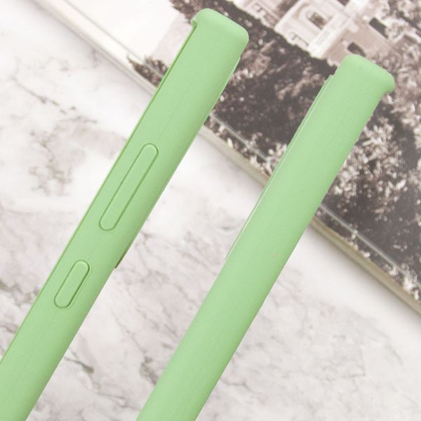 Чохол Silicone Cover Lakshmi Full Camera (AAA) для Samsung Galaxy S24 Ultra М'ятний / Mint 286930 фото