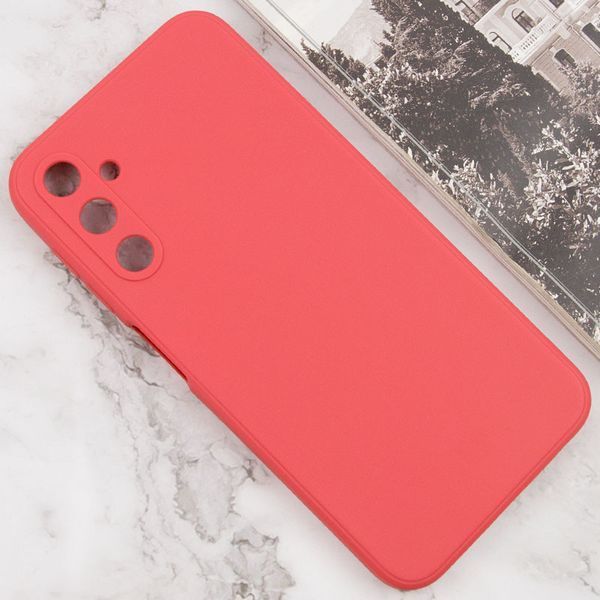 Силіконовий чохол Candy Full Camera для Samsung Galaxy A24 4G Червоний / Camellia 271525 фото