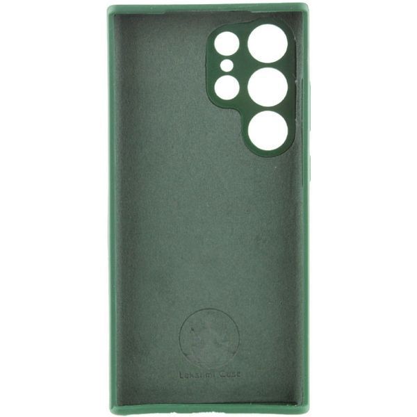 Чохол Silicone Cover Lakshmi Full Camera (AAA) для Samsung Galaxy S23 Ultra Зелений / Cyprus Green 271889 фото