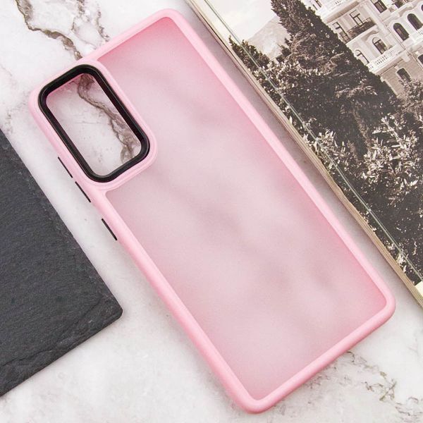 Чохол TPU+PC Lyon Frosted для Motorola Moto G24 / G04 / E14 Pink 346374 фото