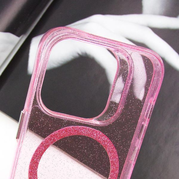 Чохол TPU Radiance with MagSafe для Apple iPhone 16 Pro Max (6.9") Pink 322887 фото