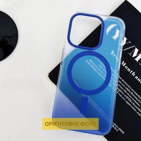 Чохол TPU+PC Phantom with MagSafe для Apple iPhone 16e (6.1") Blue 380405 фото