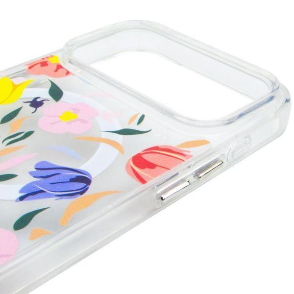 TPU+PC чохол Clear Garden with MagSafe для Apple iPhone 17 Pro (6.3") Tropical Art 402273 фото