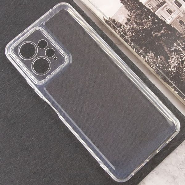 Чохол TPU Starfall Clear для Xiaomi Redmi Note 12 4G Прозорий 275193 фото