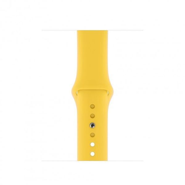 Ремінець DM Band Silicone для Apple Watch 42mm/44mm Yellow 251246 фото