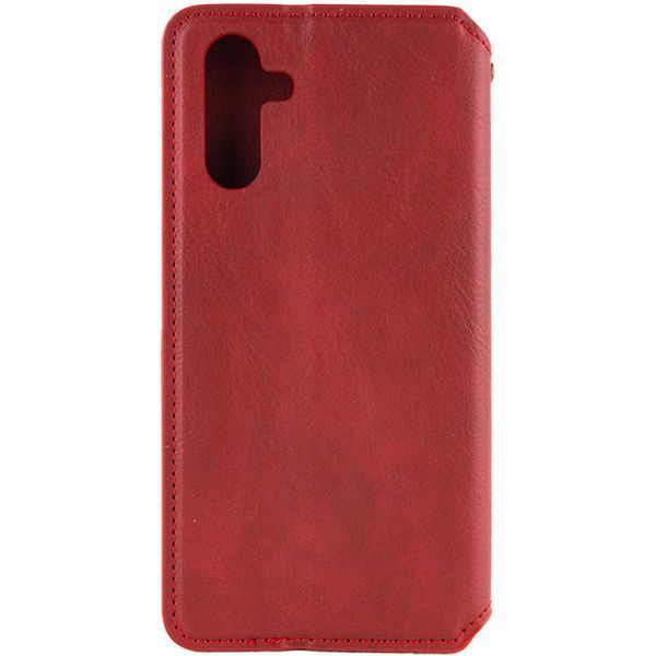 Шкіряний чохол книжка GETMAN Cubic (PU) для Samsung Galaxy A15 4G/5G / M15 5G Червоний 285964 фото