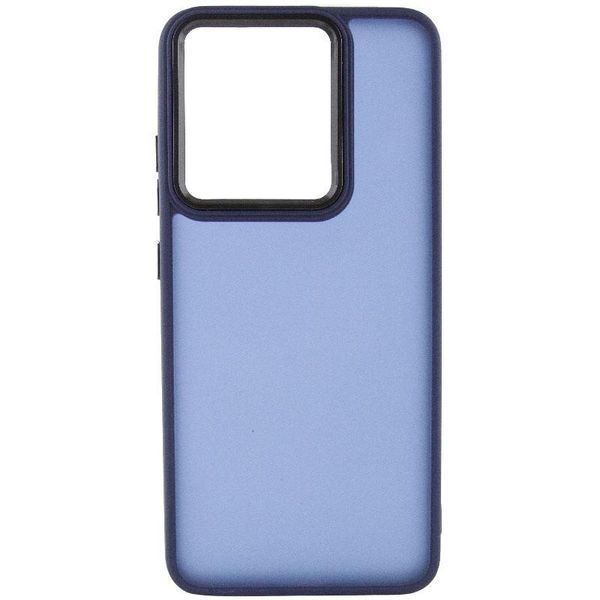 Чохол TPU+PC Lyon Frosted для Xiaomi Redmi 15C (EU) Navy Blue 401804 фото
