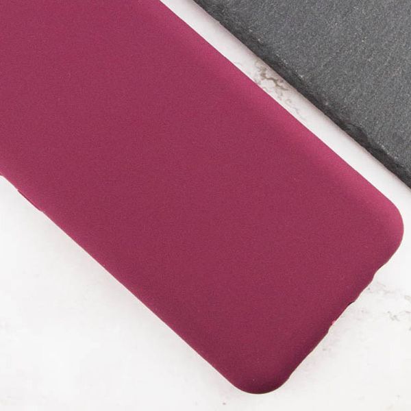 Чохол TPU GETMAN Liquid Silk Full Camera для Samsung Galaxy A06 Бордовий / Marsala 323930 фото