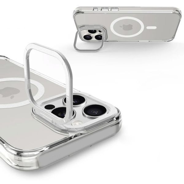 Чохол TPU Space Case Apex with MagSafe для Apple iPhone 16 Pro (6.3") Silver 345822 фото
