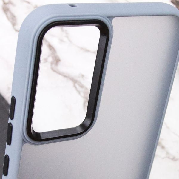 Чохол TPU+PC Lyon Frosted для Samsung Galaxy S23 Ultra Sierra Blue 326158 фото
