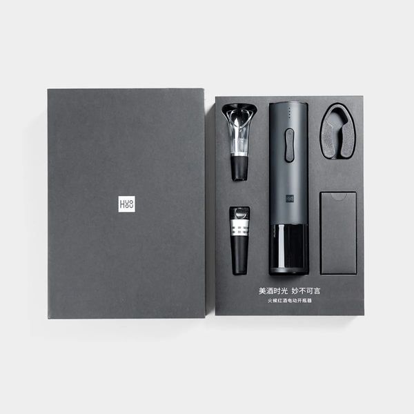 Набір для вина Xiaomi HuoHou Electric Wine Bottle Opener Basic (HU0047) 359890 фото