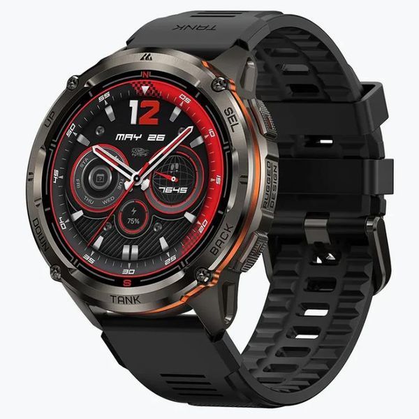 Розумний годинник T3 ULTRA 2 SE TANK T3 ULTRA 2 SE BLK KOSPET 390077 фото