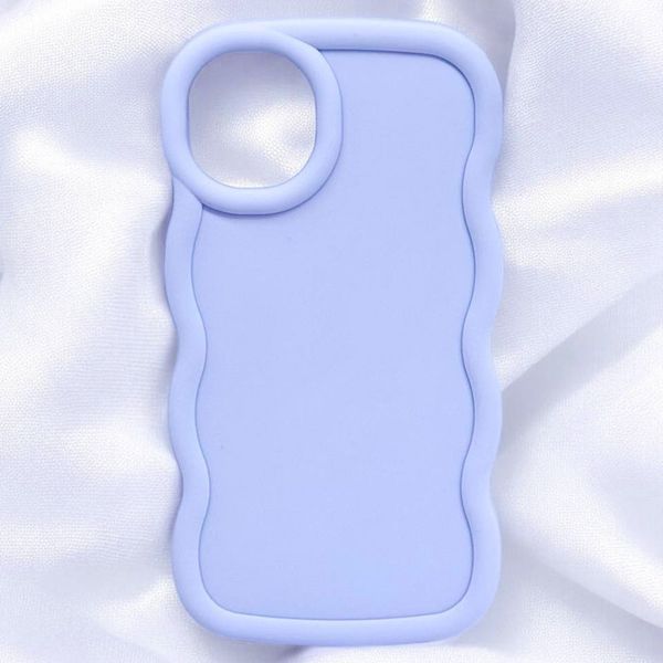 Чохол TPU Ripple для Apple iPhone 13 / 14 (6.1") Lilac Blue 376559 фото