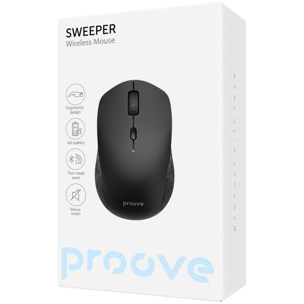 Бездротова Миша Proove Sweeper (WMSW00011001) black 379298 фото